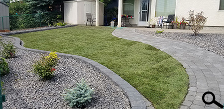 Brian Meyers Landscaping Backyard Walkway